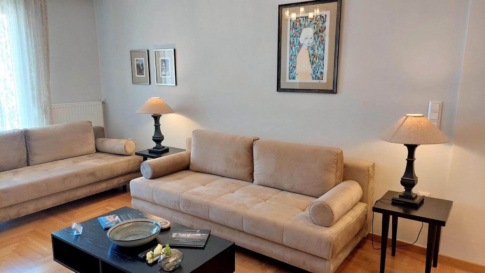Elegant Apartment In Acropolis Athen Exterior foto