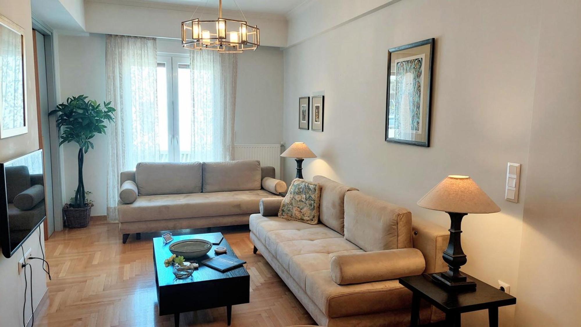 Elegant Apartment In Acropolis Athen Exterior foto