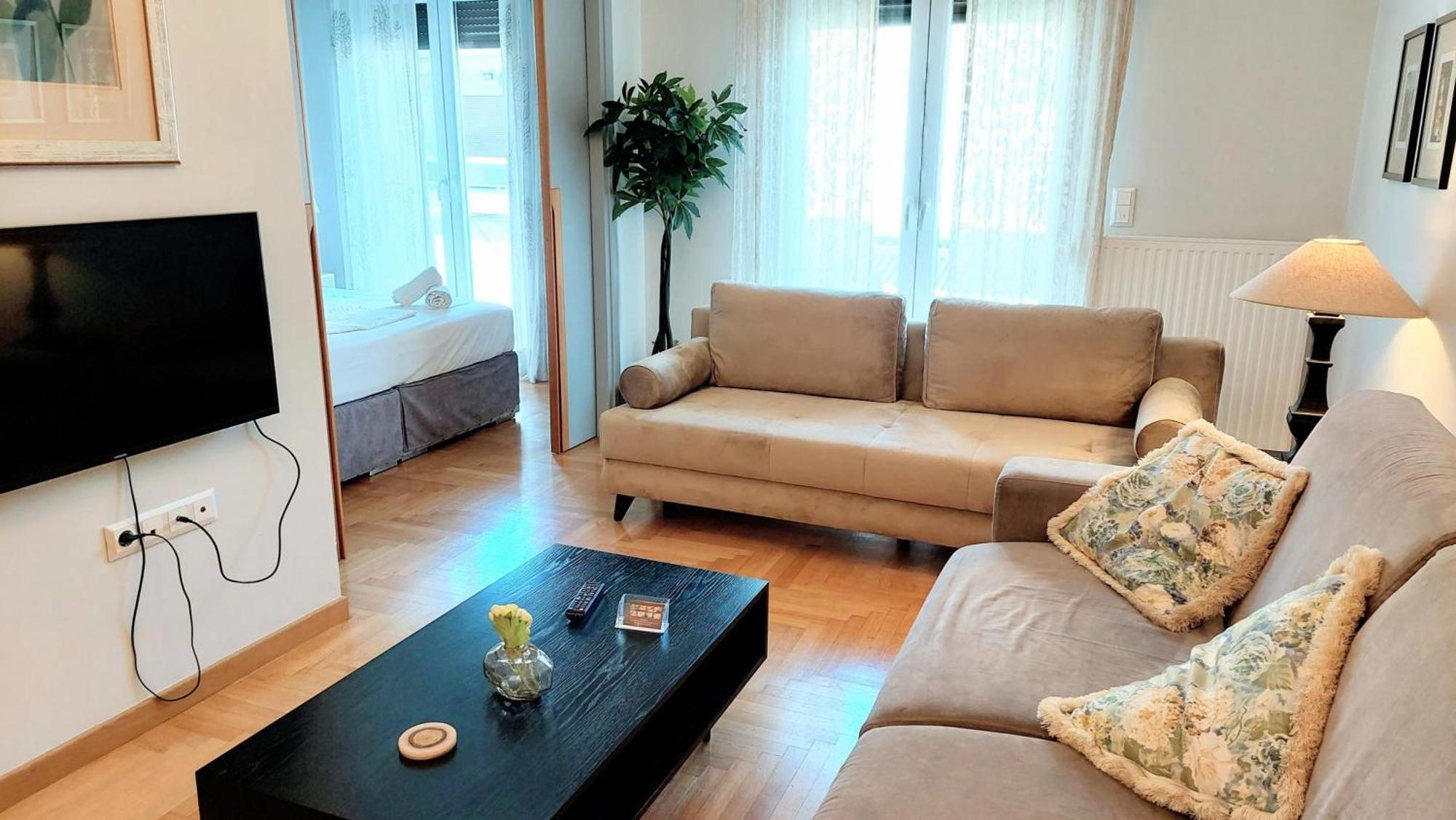 Elegant Apartment In Acropolis Athen Exterior foto