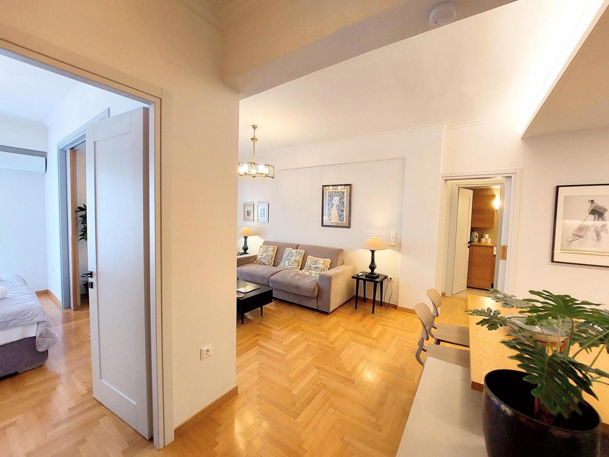 Elegant Apartment In Acropolis Athen Exterior foto