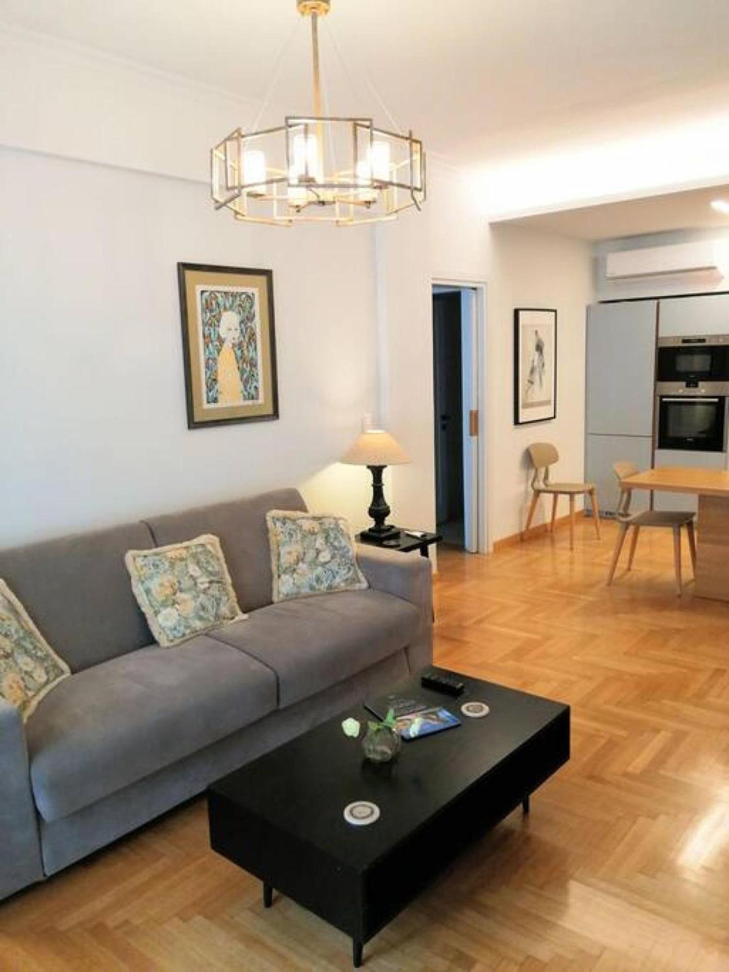 Elegant Apartment In Acropolis Athen Exterior foto