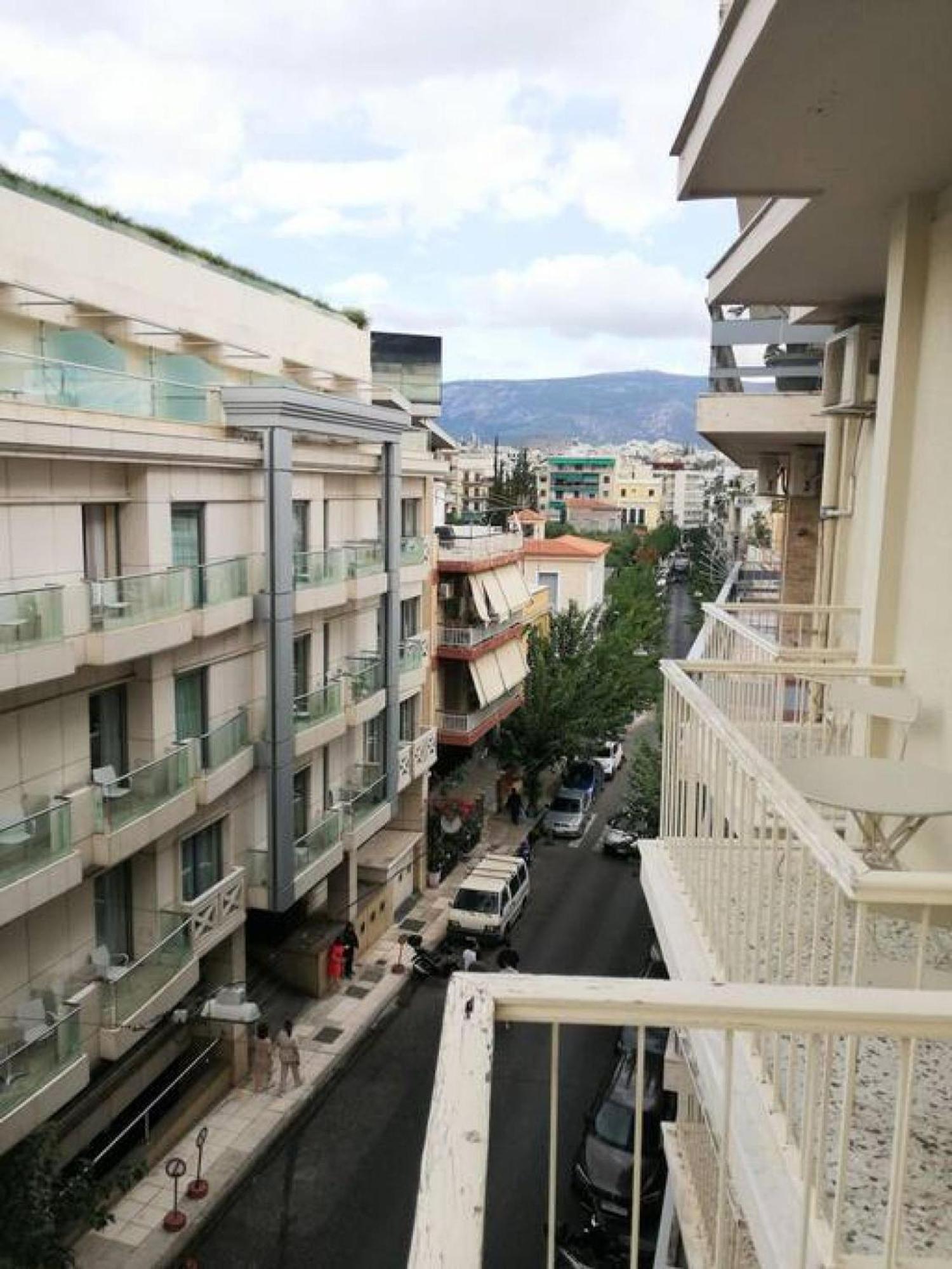 Elegant Apartment In Acropolis Athen Exterior foto